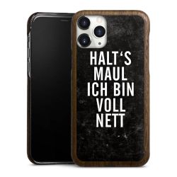 Holz Slim Case Walnuss