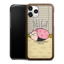 Holz Slim Case Walnuss