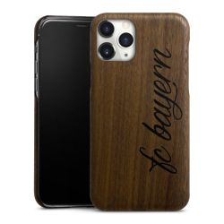 Wooden Slim Case walnut