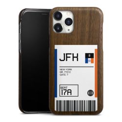 Holz Slim Case Walnuss