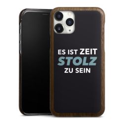 Holz Slim Case Walnuss