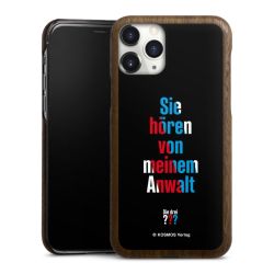 Holz Slim Case Walnuss