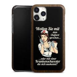 Holz Slim Case Walnuss