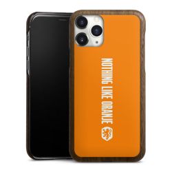 Holz Slim Case Walnuss