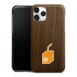 Wooden Slim Case walnut