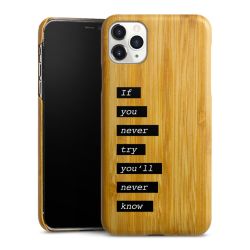 Holz Slim Case Bambus