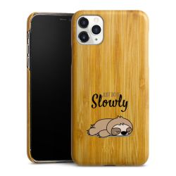 Holz Slim Case Bambus