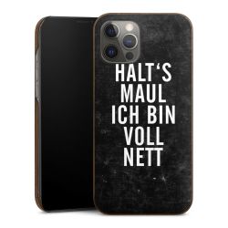 Holz Slim Case Walnuss