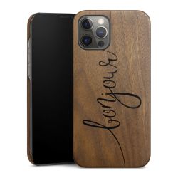 Wooden Slim Case walnut