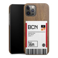 Holz Slim Case Walnuss