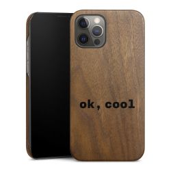 Wooden Slim Case walnut