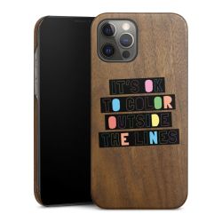 Wooden Slim Case walnut