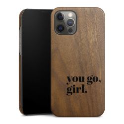 Wooden Slim Case walnut