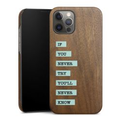 Wooden Slim Case walnut