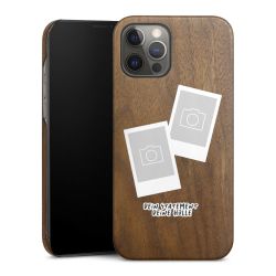 Holz Slim Case Walnuss