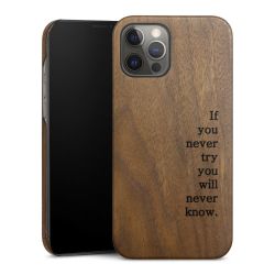 Wooden Slim Case walnut