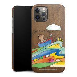 Wooden Slim Case walnut