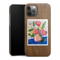 Wooden Slim Case walnut