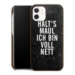 Holz Slim Case Walnuss