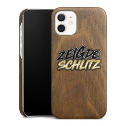 Holz Slim Case Walnuss