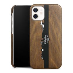 Holz Slim Case Walnuss