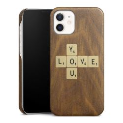 Wooden Slim Case walnut