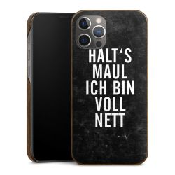 Holz Slim Case Walnuss