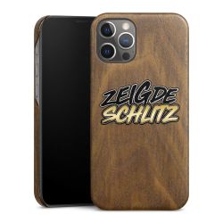 Holz Slim Case Walnuss