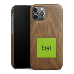 Wooden Slim Case walnut