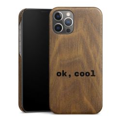 Wooden Slim Case walnut