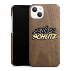 Holz Slim Case Walnuss