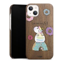 Holz Slim Case Walnuss