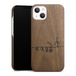 Wooden Slim Case walnut