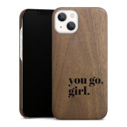 Holz Slim Case Walnuss