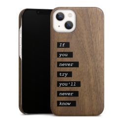 Holz Slim Case Walnuss