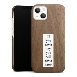 Wooden Slim Case walnut