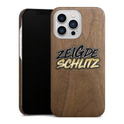 Holz Slim Case Walnuss