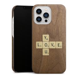 Wooden Slim Case walnut