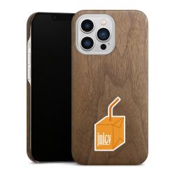 Wooden Slim Case walnut