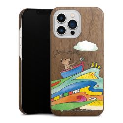 Wooden Slim Case walnut