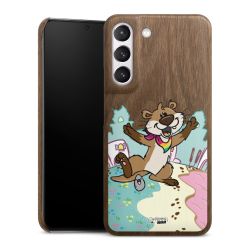 Holz Slim Case Walnuss