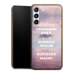 Holz Slim Case Walnuss