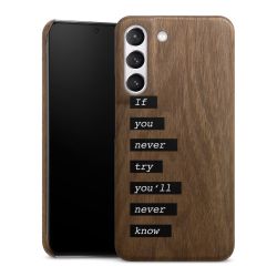 Holz Slim Case Walnuss