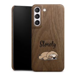 Holz Slim Case Walnuss