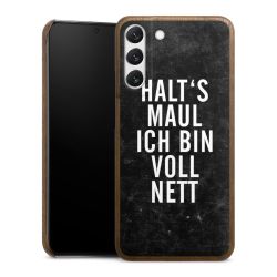 Holz Slim Case Walnuss