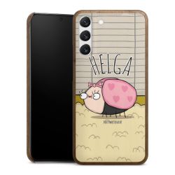 Holz Slim Case Walnuss