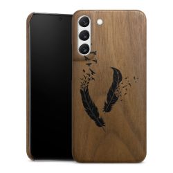 Holz Slim Case Walnuss