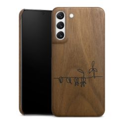 Holz Slim Case Walnuss