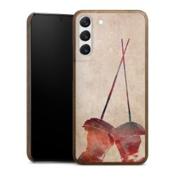 Holz Slim Case Walnuss