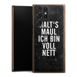 Holz Slim Case Walnuss